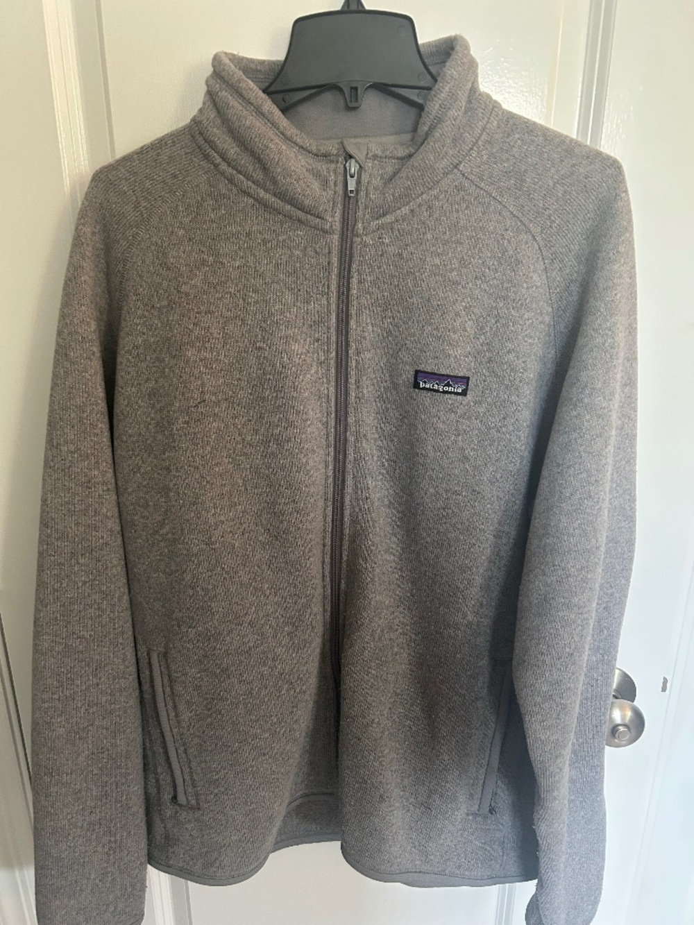 Patagonia Mens Better Sweater Grey Jacket, XL